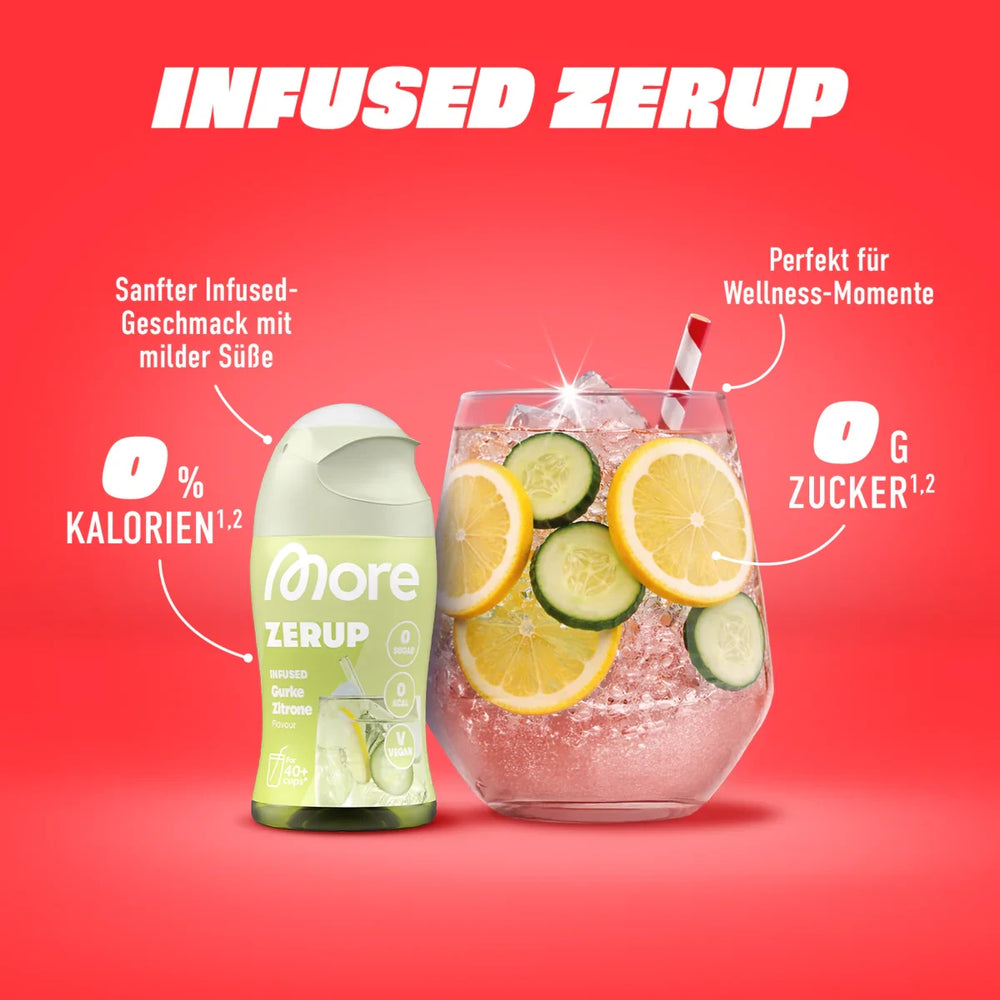 MORE Zerup - Zero Sirup Peach Iced Tea 65ml