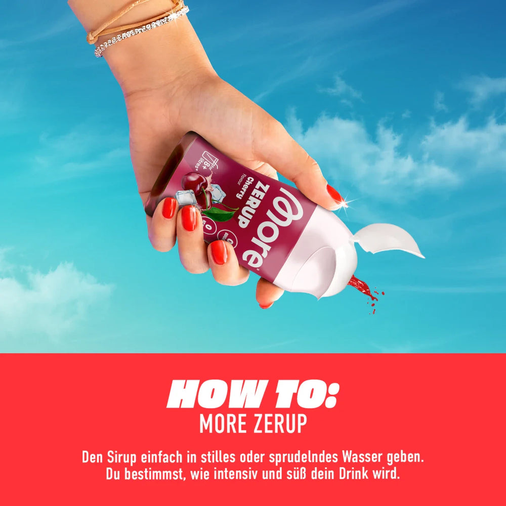 MORE Zerup - Zero Sirup Peach Iced Tea 65ml