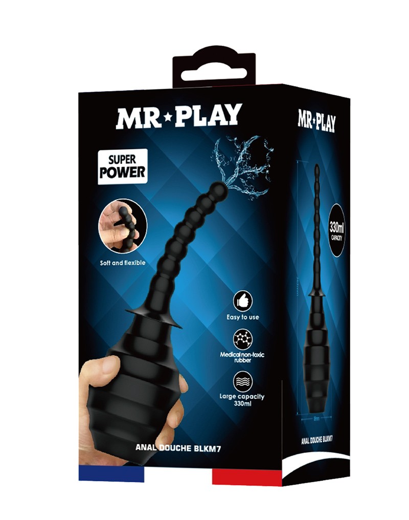 Mr. Play - Analdusche - BLKM7 - Schwarz