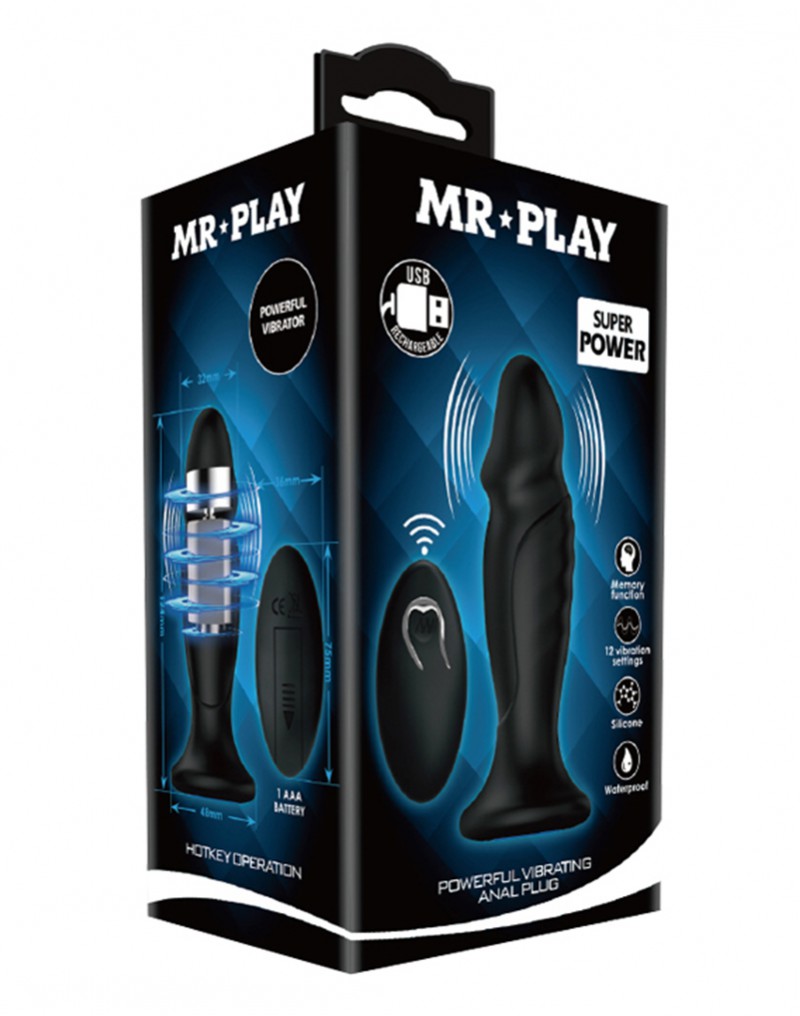 Mr. Play - Potente Plug Anal