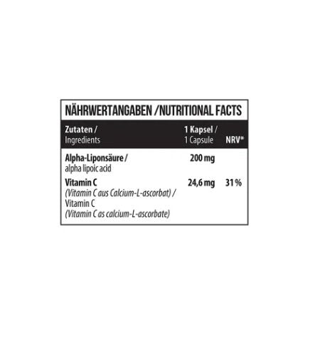 MST - Alpha Lipoic Acid 60 Kapseln