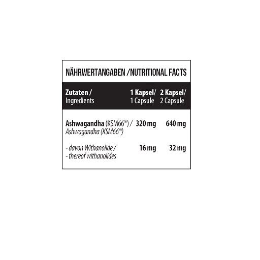 MST - Ashwagandha KSM-66® - 120 Caps