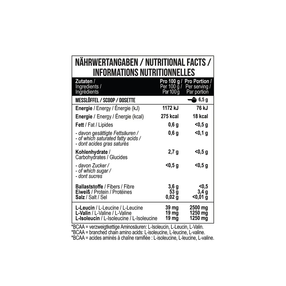 MST - BCAA Zero 300g