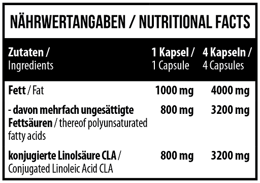 MST - CLA 1000mg 92 Kapseln