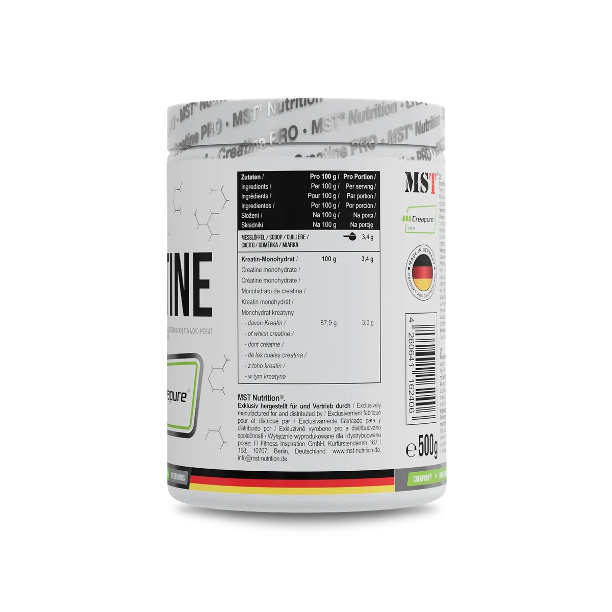 MST - Creatin Pro CREAPURE 500g