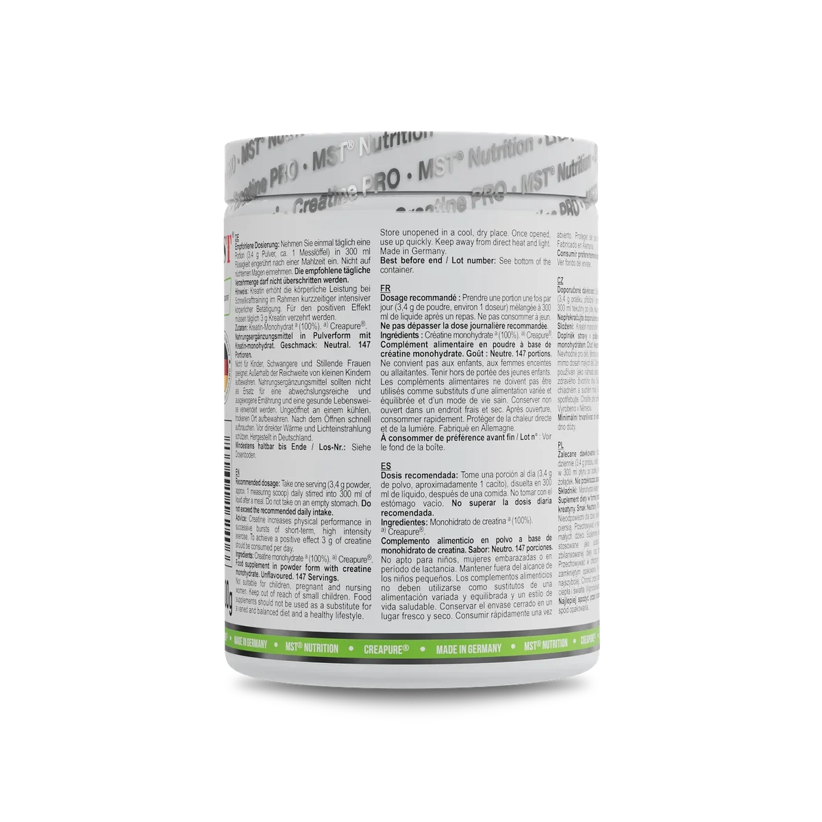 MST - Creatin Pro CREAPURE 500g