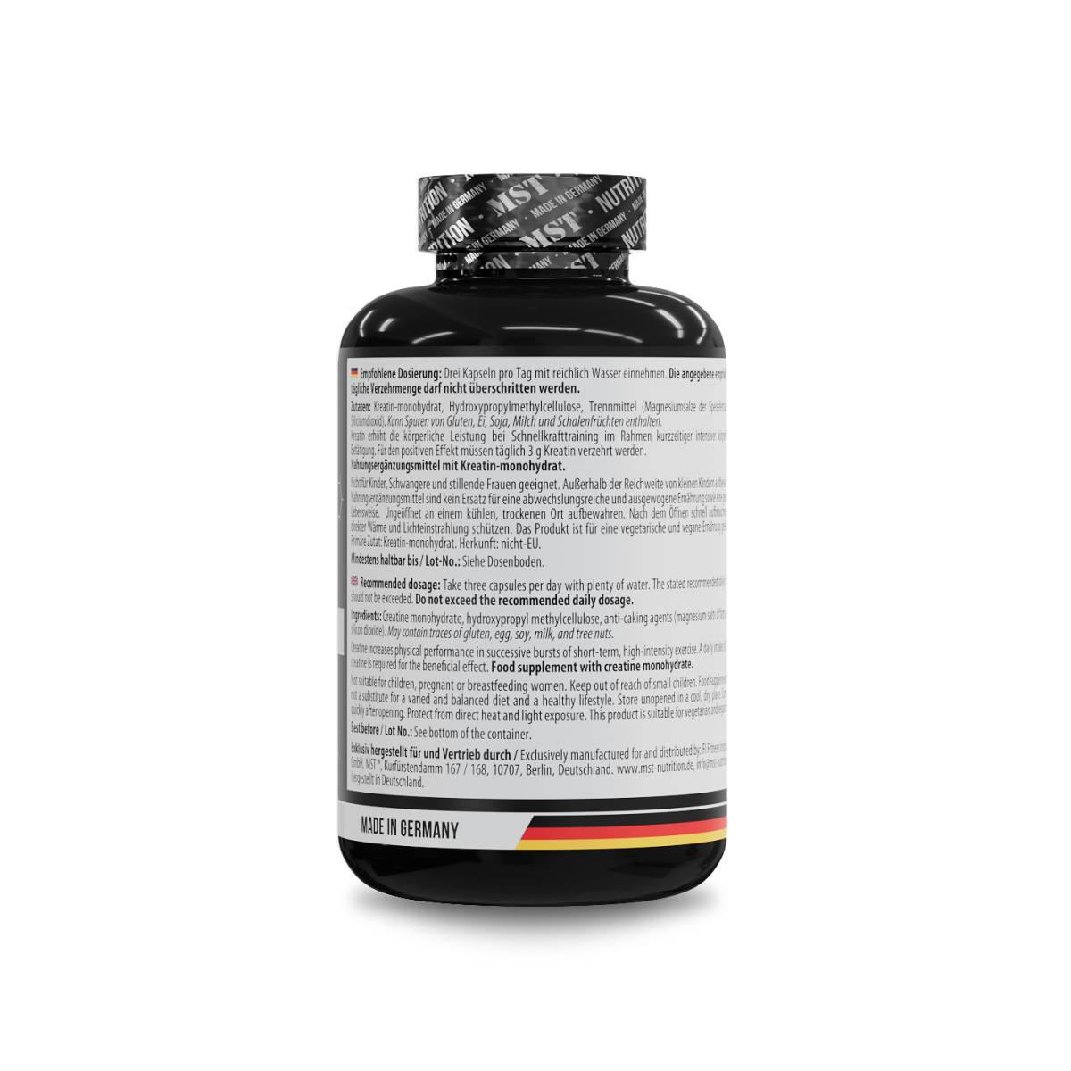 MST - Creatine Monohydrate - 300 Kapseln