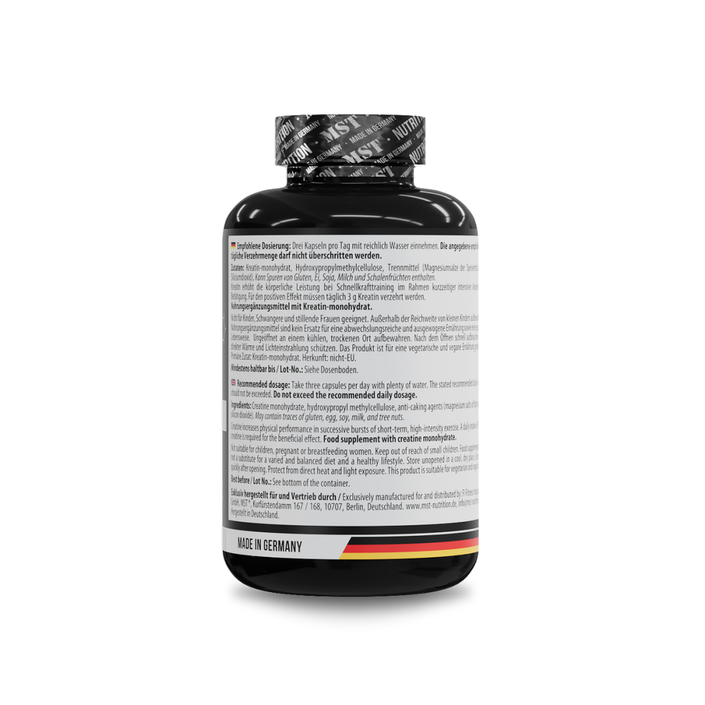 MST - Creatine Monohydrate - 300 Kapseln