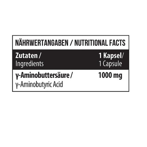 MST - GABA 1000mg 90 Kapseln