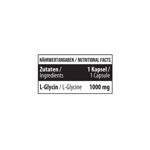 MST - Glycine 1000mg 60 Kapseln