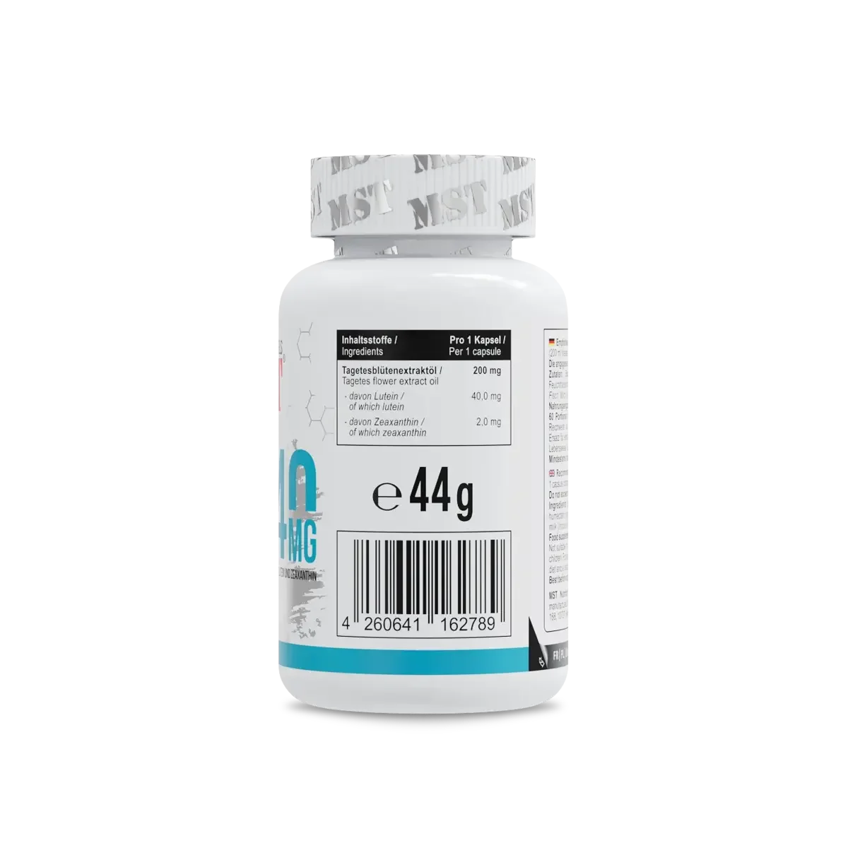MST - Lutein+Zeaxanthin 40mg - 60 Caps