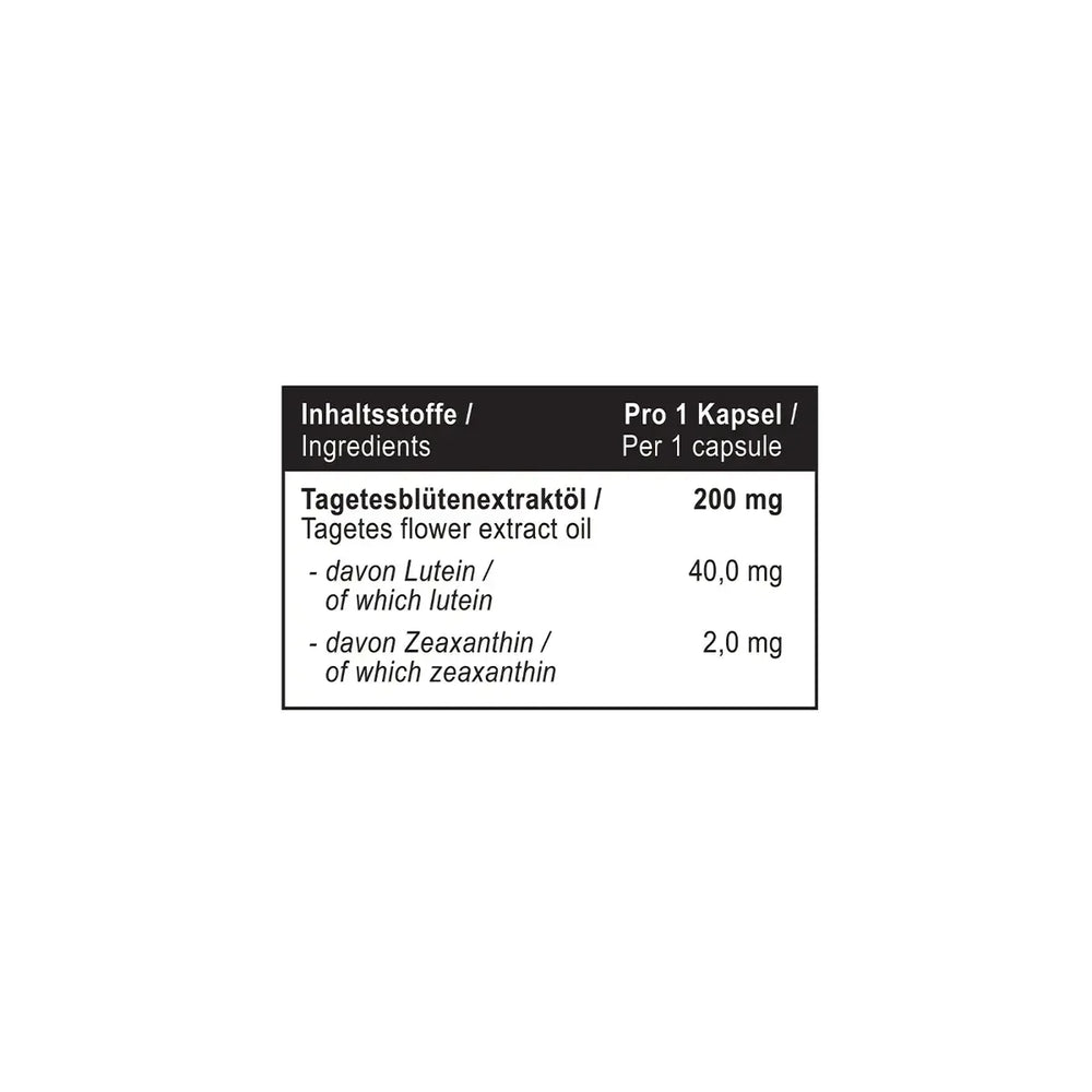 MST - Lutein+Zeaxanthin 40mg - 60 Caps