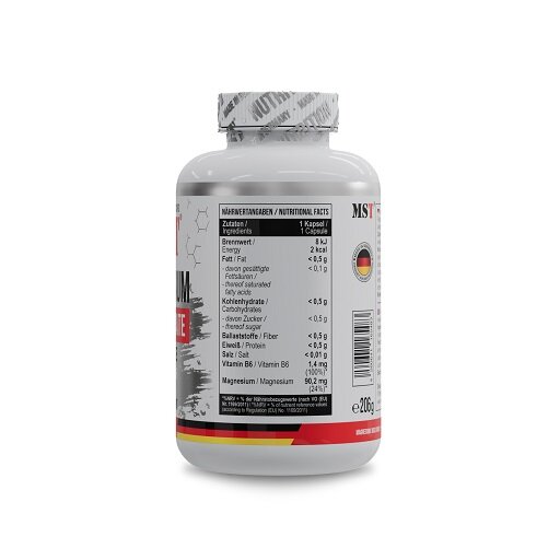 MST - Magnesium Bisglycinat + Chelate 240 Kapseln