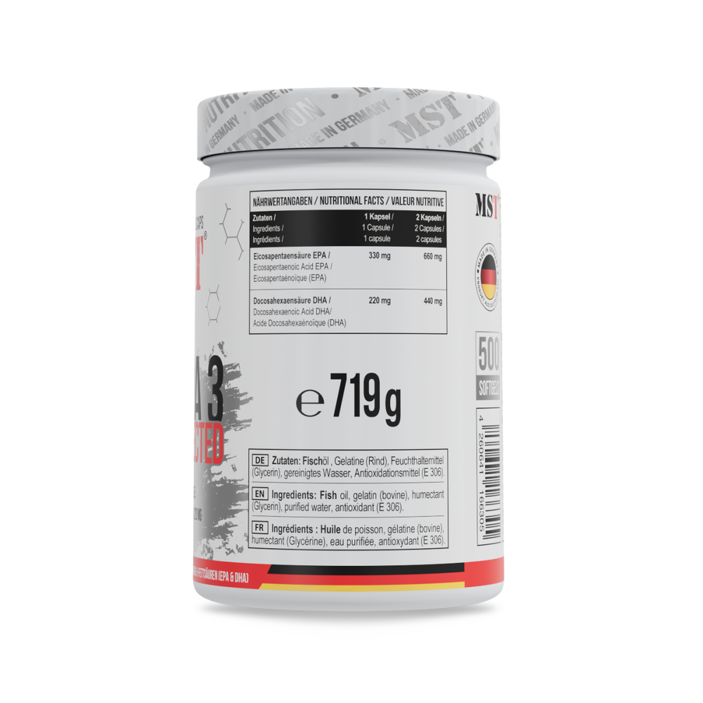MST - Omega 3 Selected 500 Kapseln