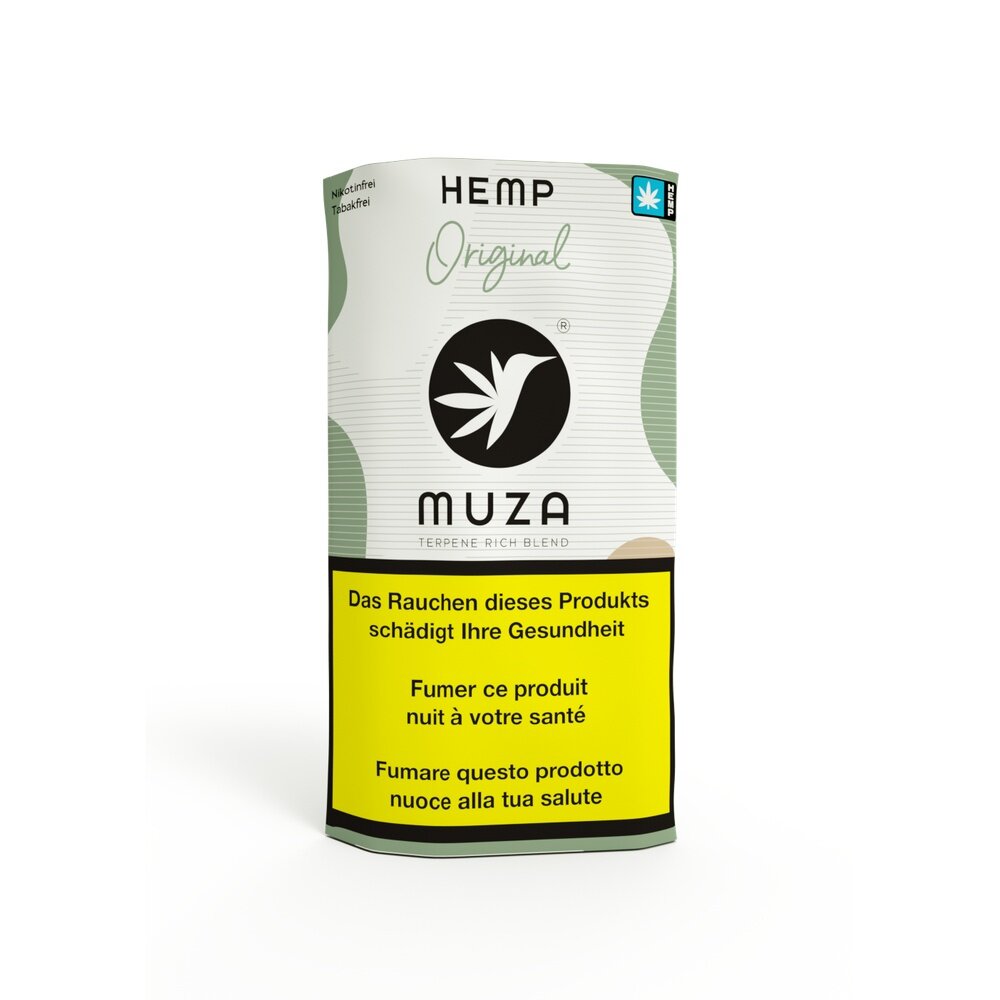 MUZA - HEMP Original - Nikotinfreier Tabakersatz - 1 Stück