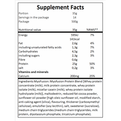 Myofusion Advanced EU - 500g - Chocolate x20