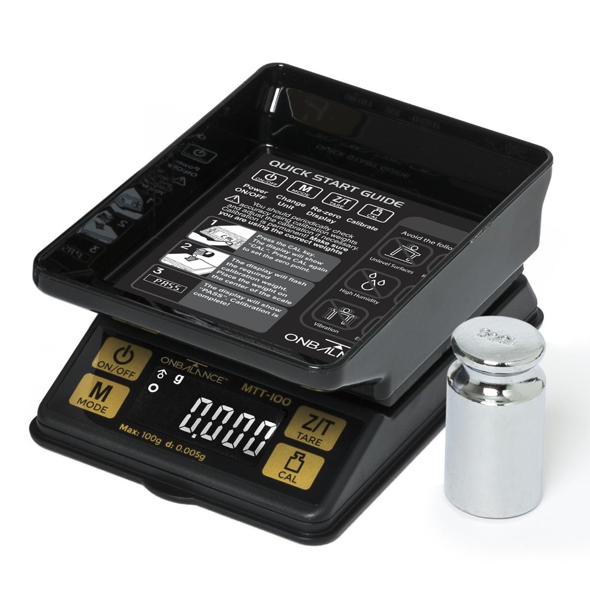 MTT-100 Waage - 100g x 0.005g
