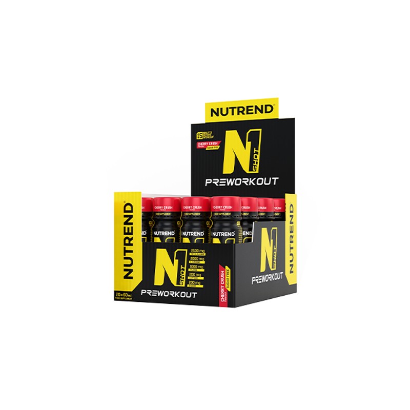 N1 Shot PreWorkout - 60ml - Cherry Crush x20