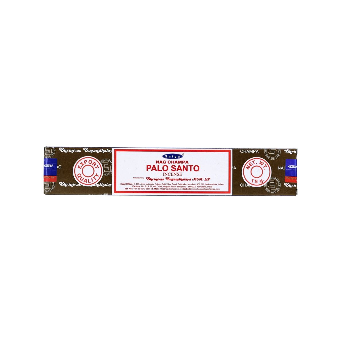 Räucherstäbchen Nag Champa Palo Santo 15g