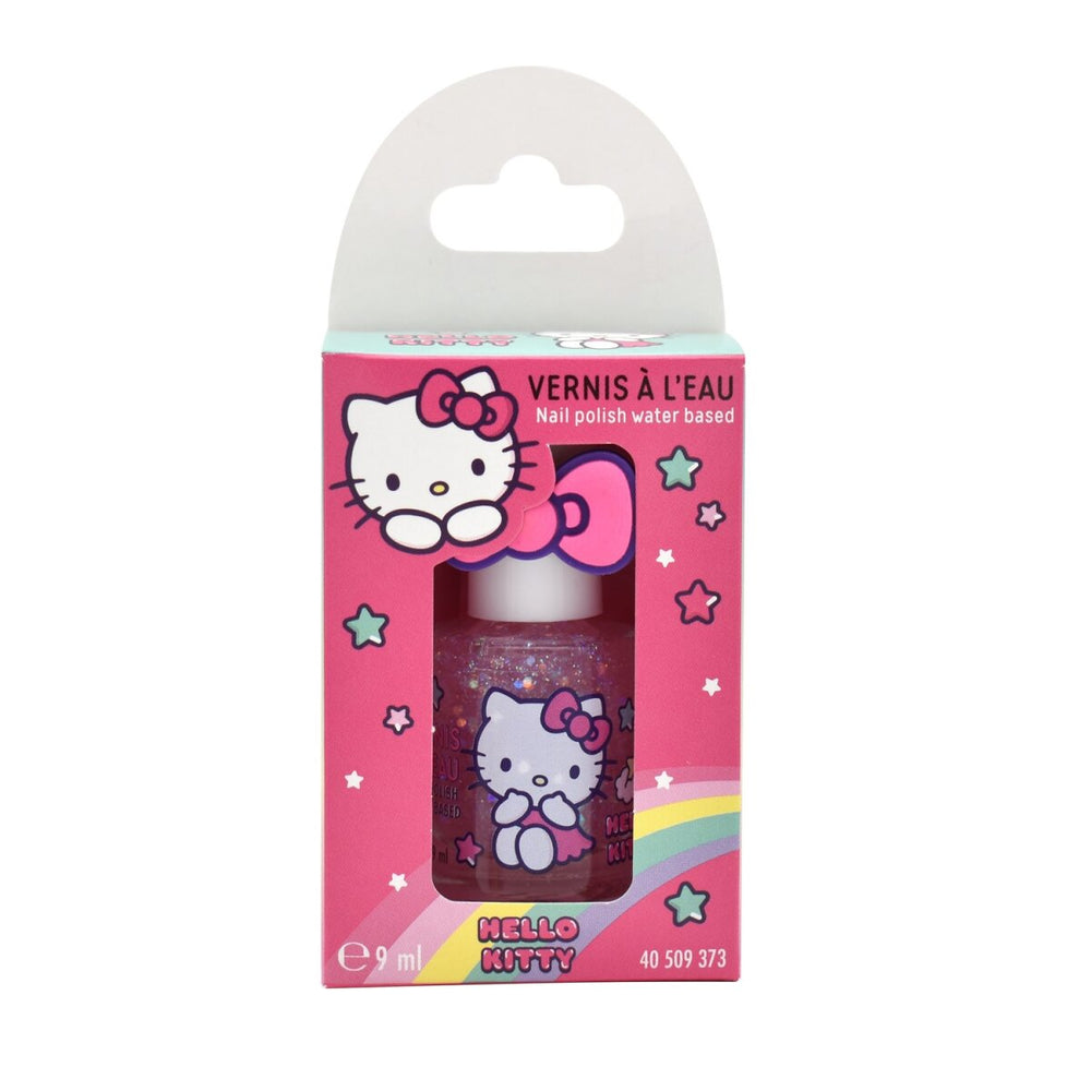 Nagellack wasserbasiert - Hello Kitty - mit Ring - 9ml - 1 Stück