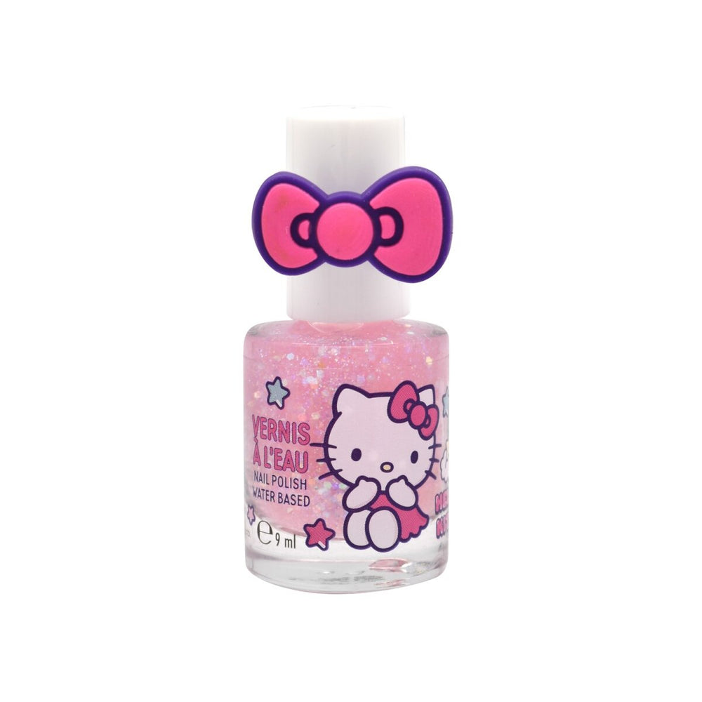Nagellack wasserbasiert - Hello Kitty - mit Ring - 9ml - 1 Stück