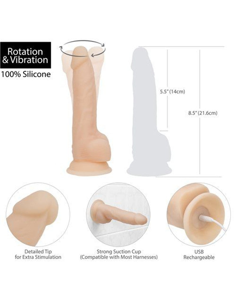 10: Naked Addiction Rotating & Vibrating Dong