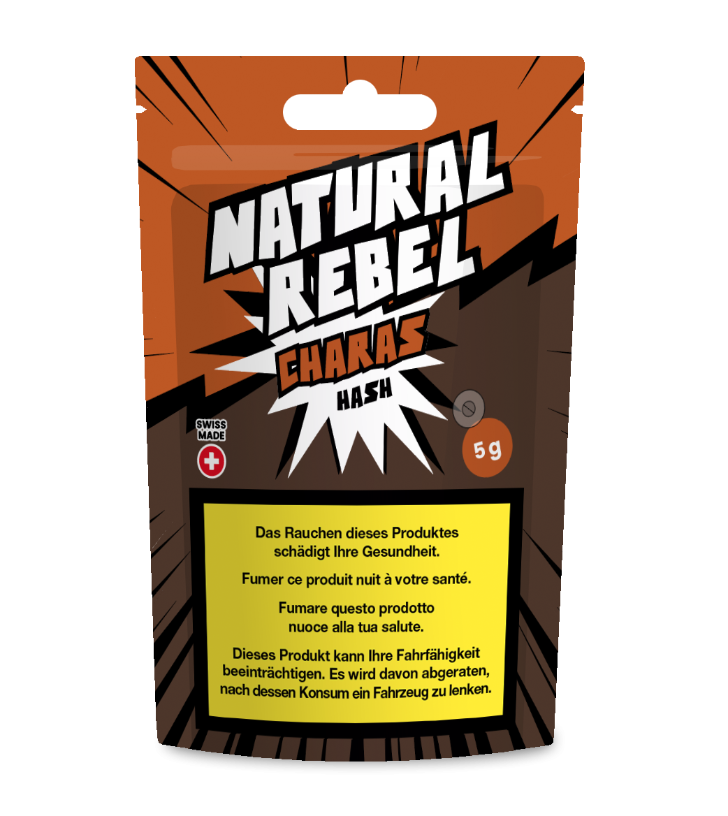 Natural Rebel CBD Hash, Charas 5g