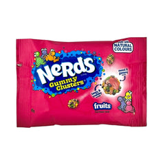 Nerds Gummy Cluster - Fruits Red Bag 45g