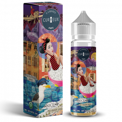 E-Liquid Hexagone- Nice to Meet You 50ml, CURIEUX  ''Shortfill''