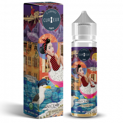 E-Liquid Hexagone- Nice to Meet You 50ml, CURIEUX  ''Shortfill''