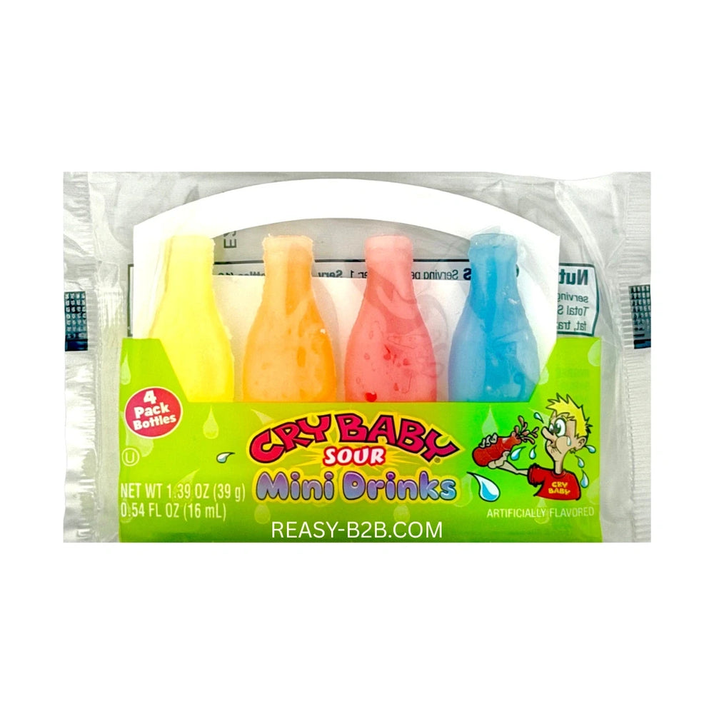 Nik L Nip - Wax Candy Bottles - Cry Baby Sour 39g