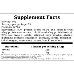 Nitro Whey - 2270g - Vanilla / Cinnamon