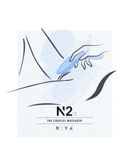 NIYA - NIYA 2 - Massagegerät für Paare - Hellblau
