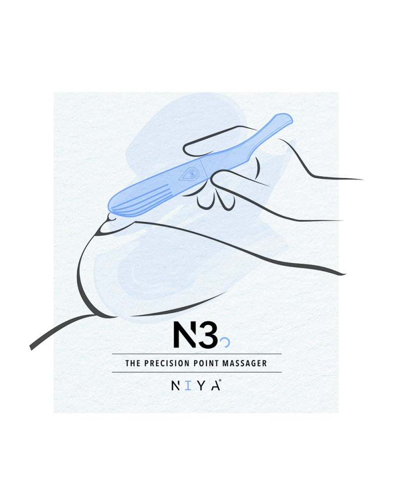 NIYA - NIYA 3 - Finger Vibrator - Hellblau