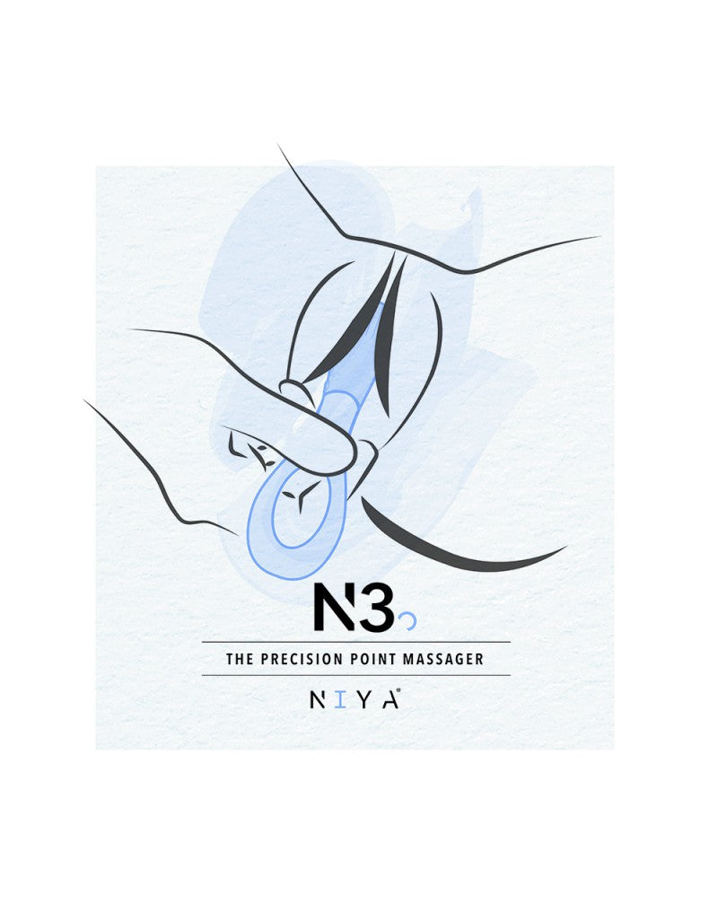 NIYA - NIYA 3 - Finger Vibrator - Hellblau