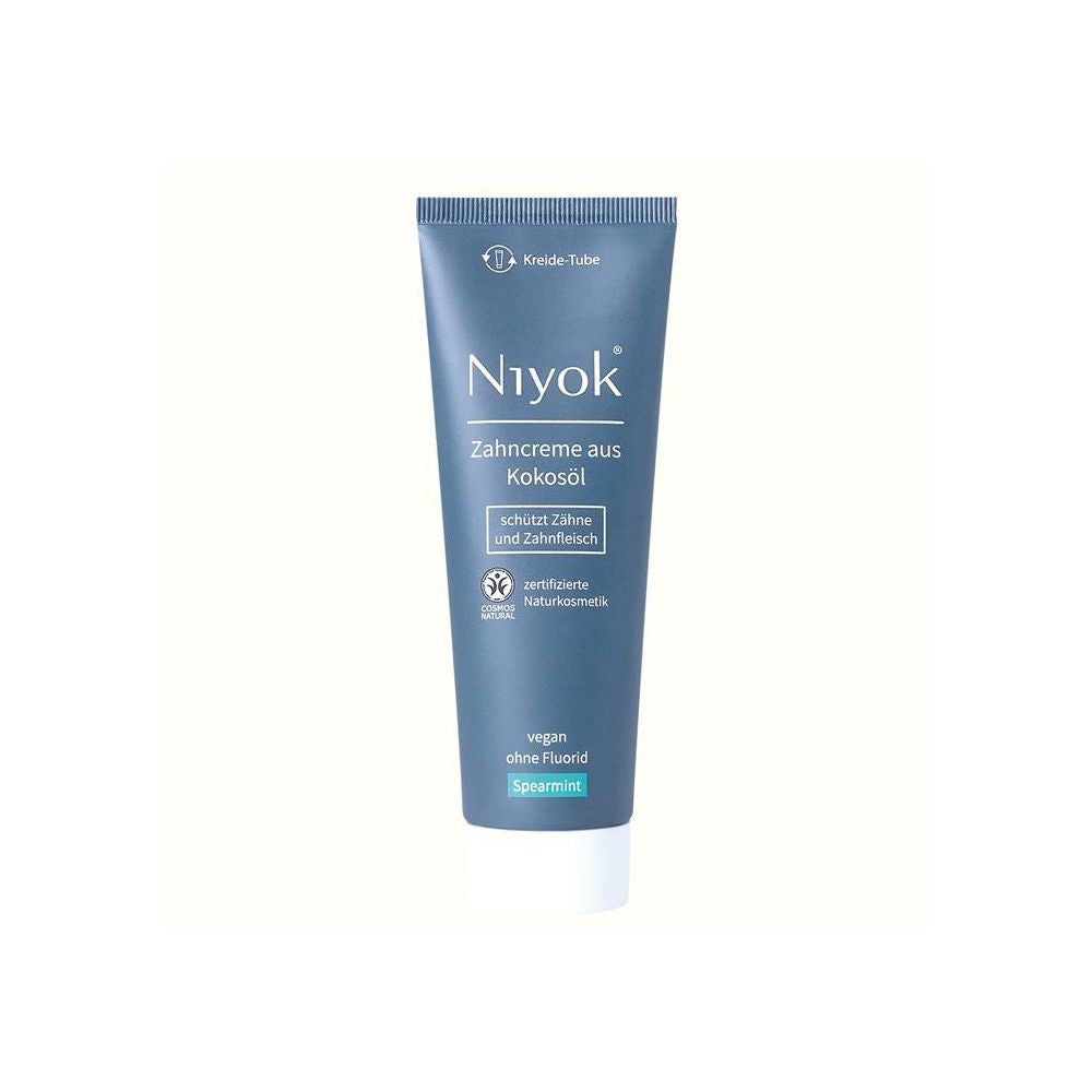 Niyok Zahncreme aus Kokosöl - Spearmint, 75 ml