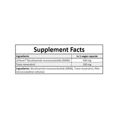 NMN z Trans-resweratrolem - 30vcaps. x16
