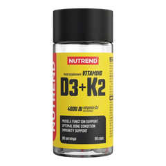 Nutrend Vitamin D3 + K2 4000 IU /60 ug- 90 Caps