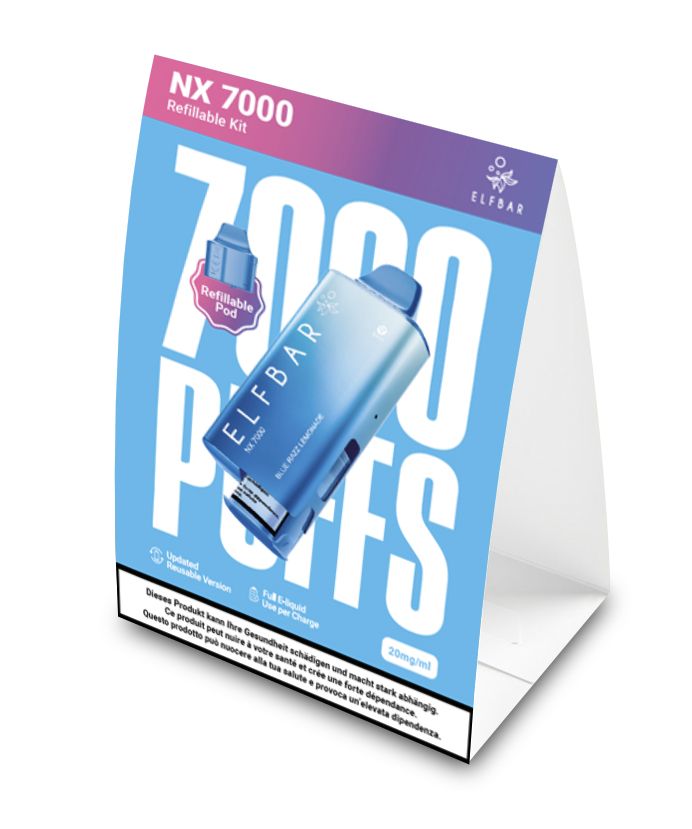 ELFBAR NX7000, Thekensteller A5