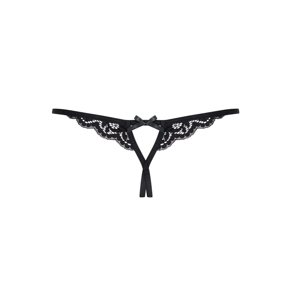 OB 831-THC-1 crotchless thong black
