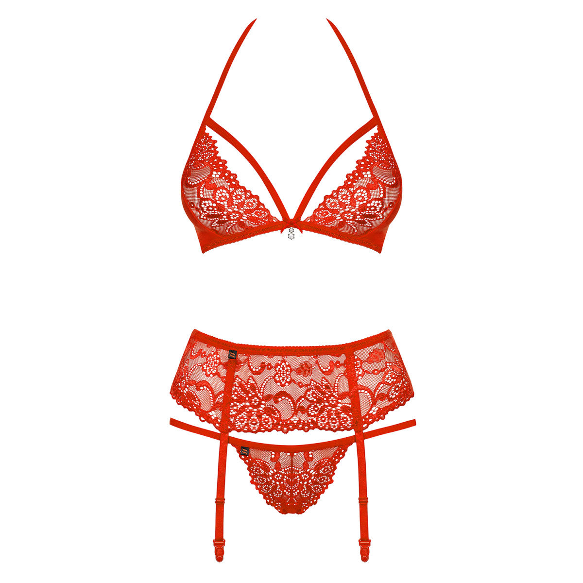 OB 838-SEG-3 3 pcs set red