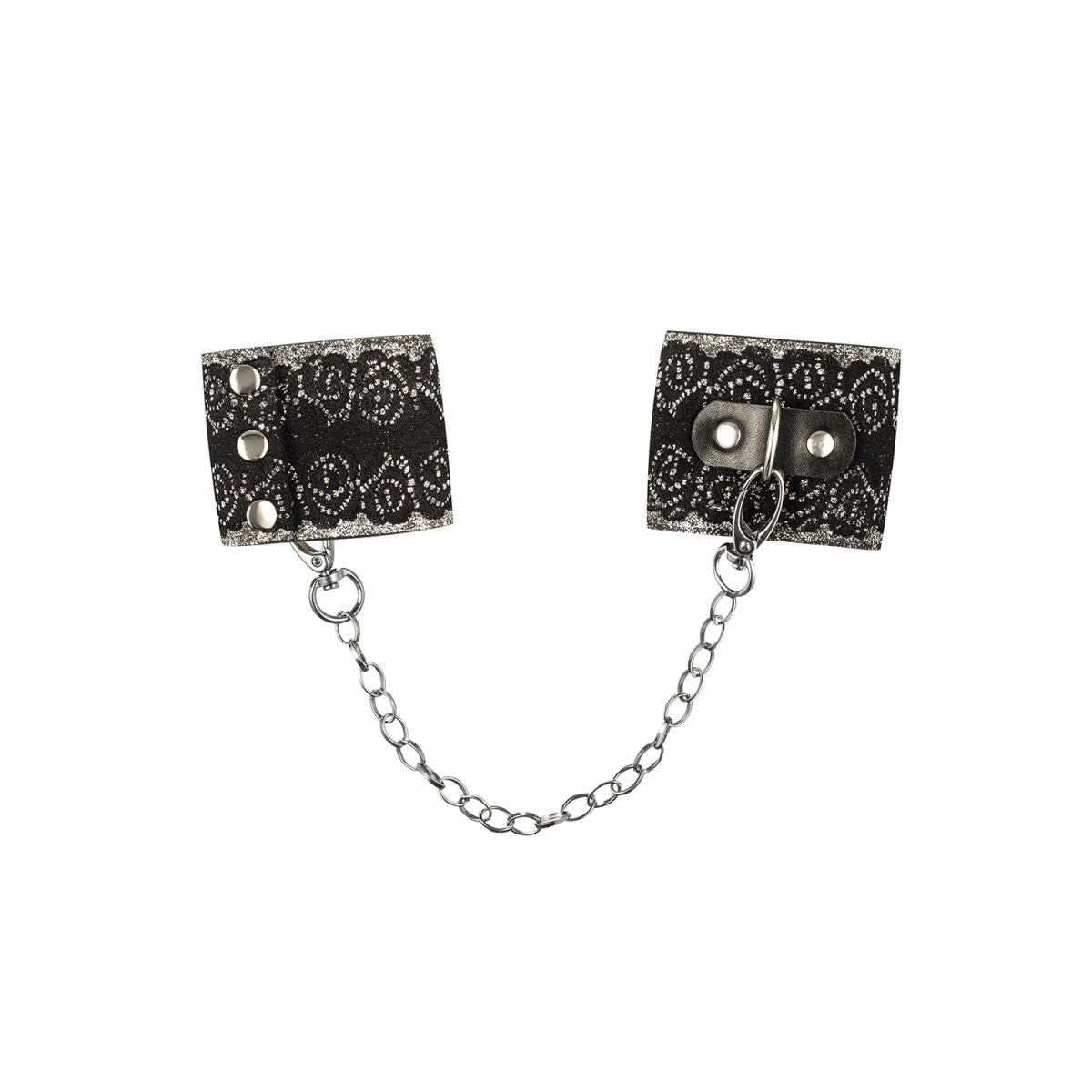 OB A747 cuffs silver-black