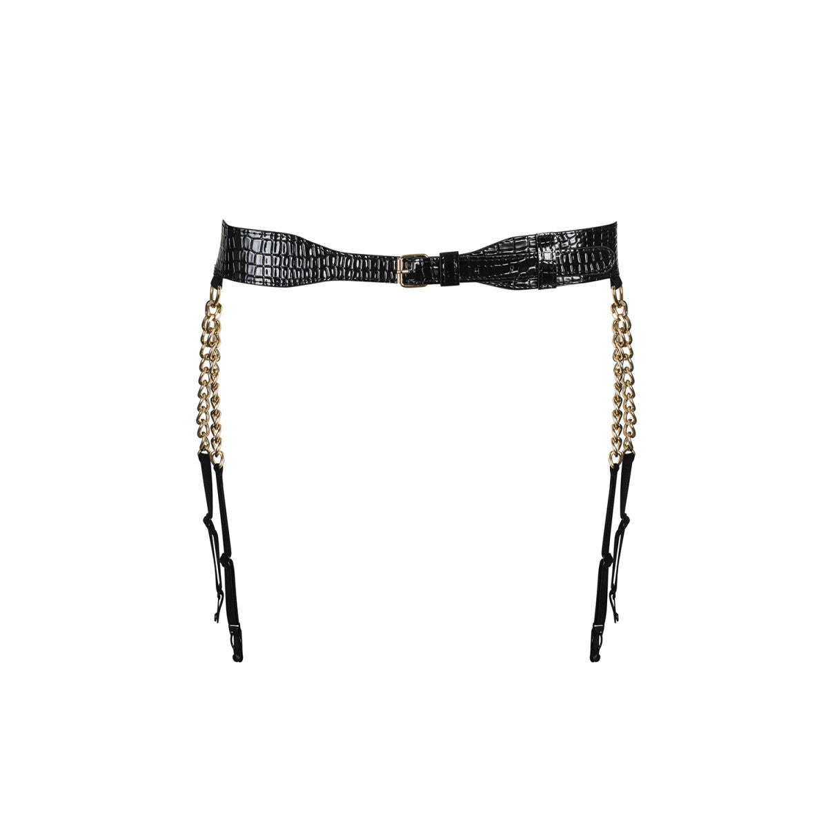 OB A767 garter belt black Size Plus