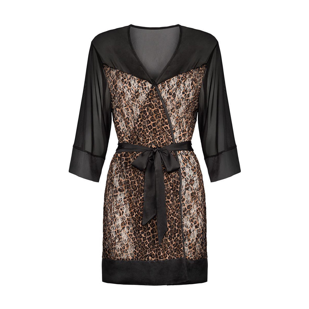 OB Allunes peignoir black-leo