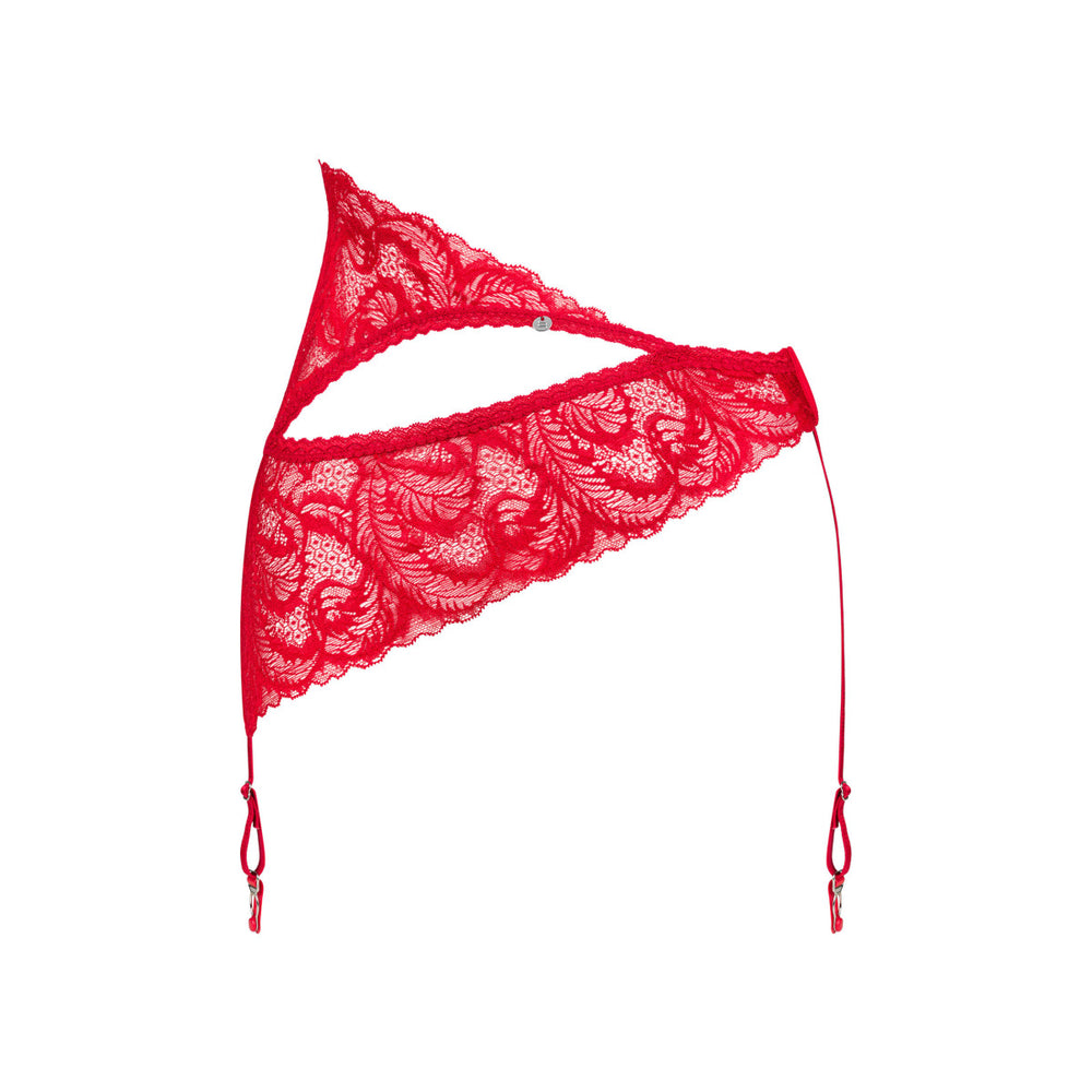 OB Atenica garter belt red