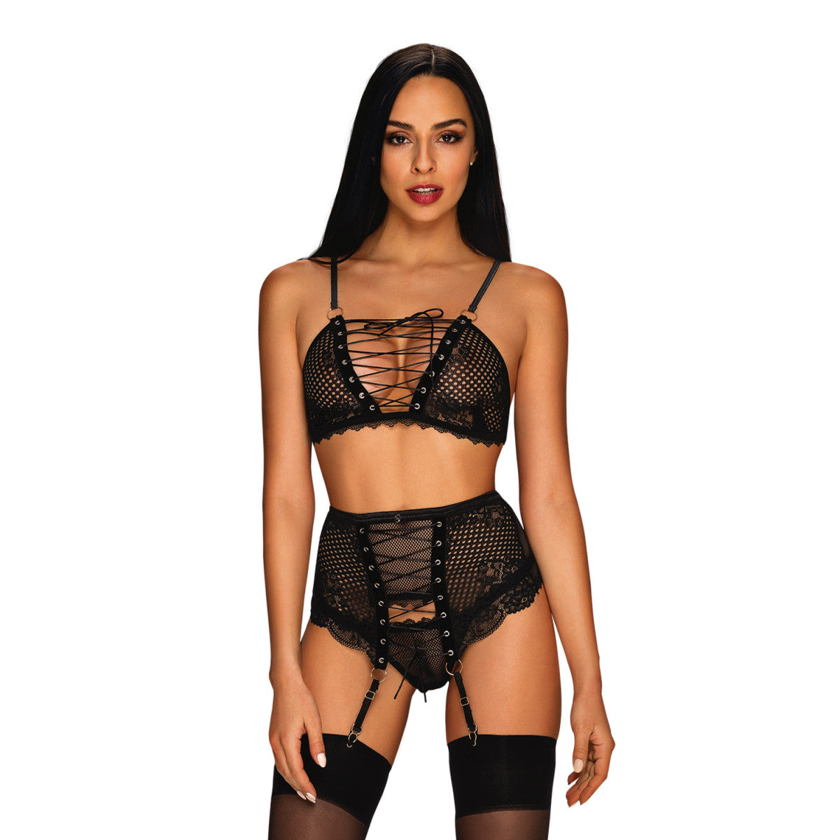 OB Raquelia chemise & thong black