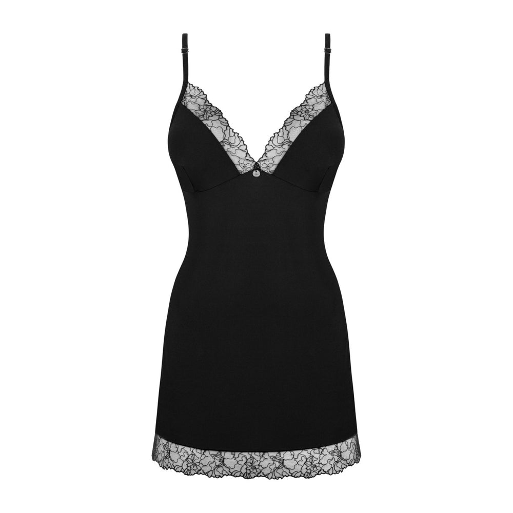OB Bella Rou chemise & thong black
