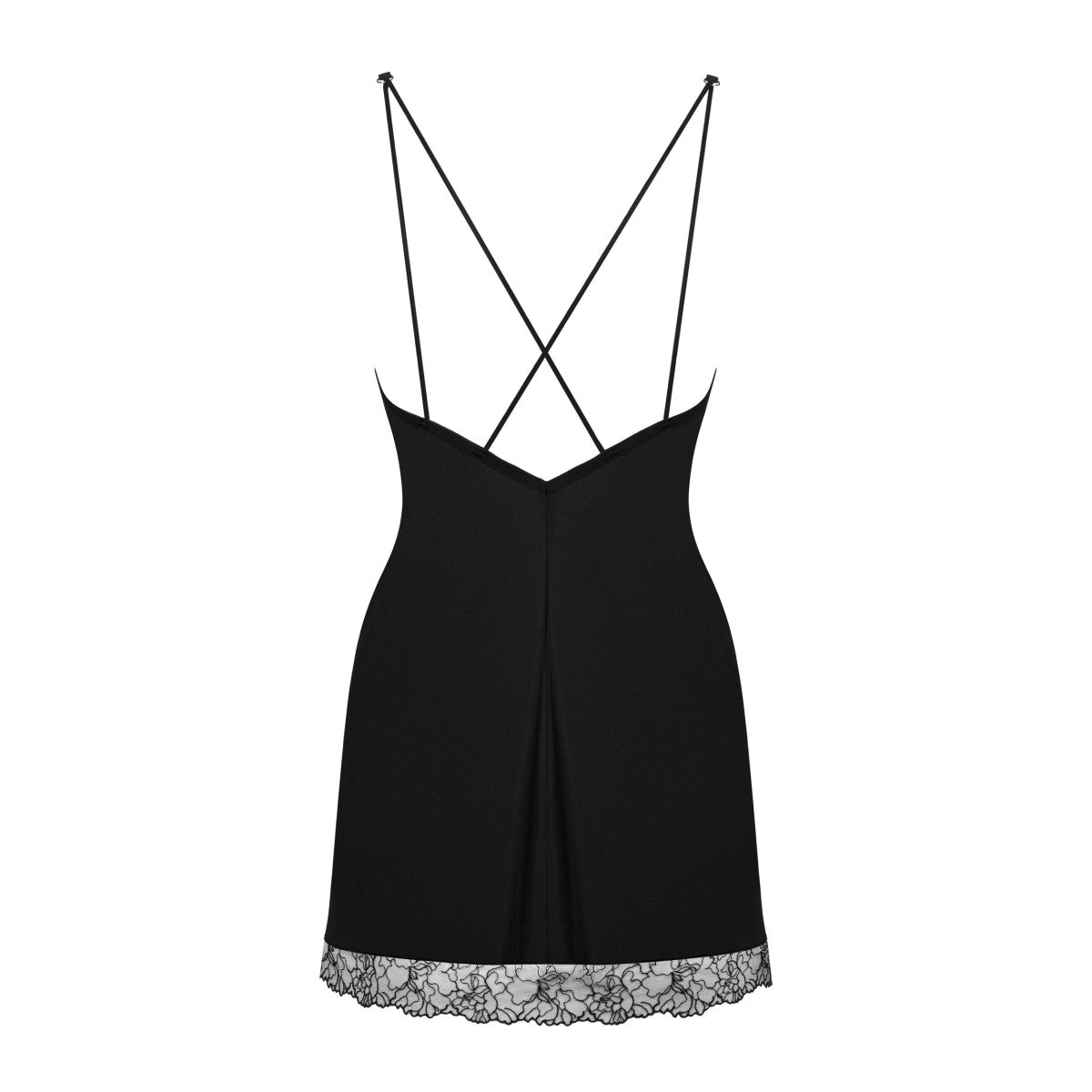OB Bella Rou chemise & thong black