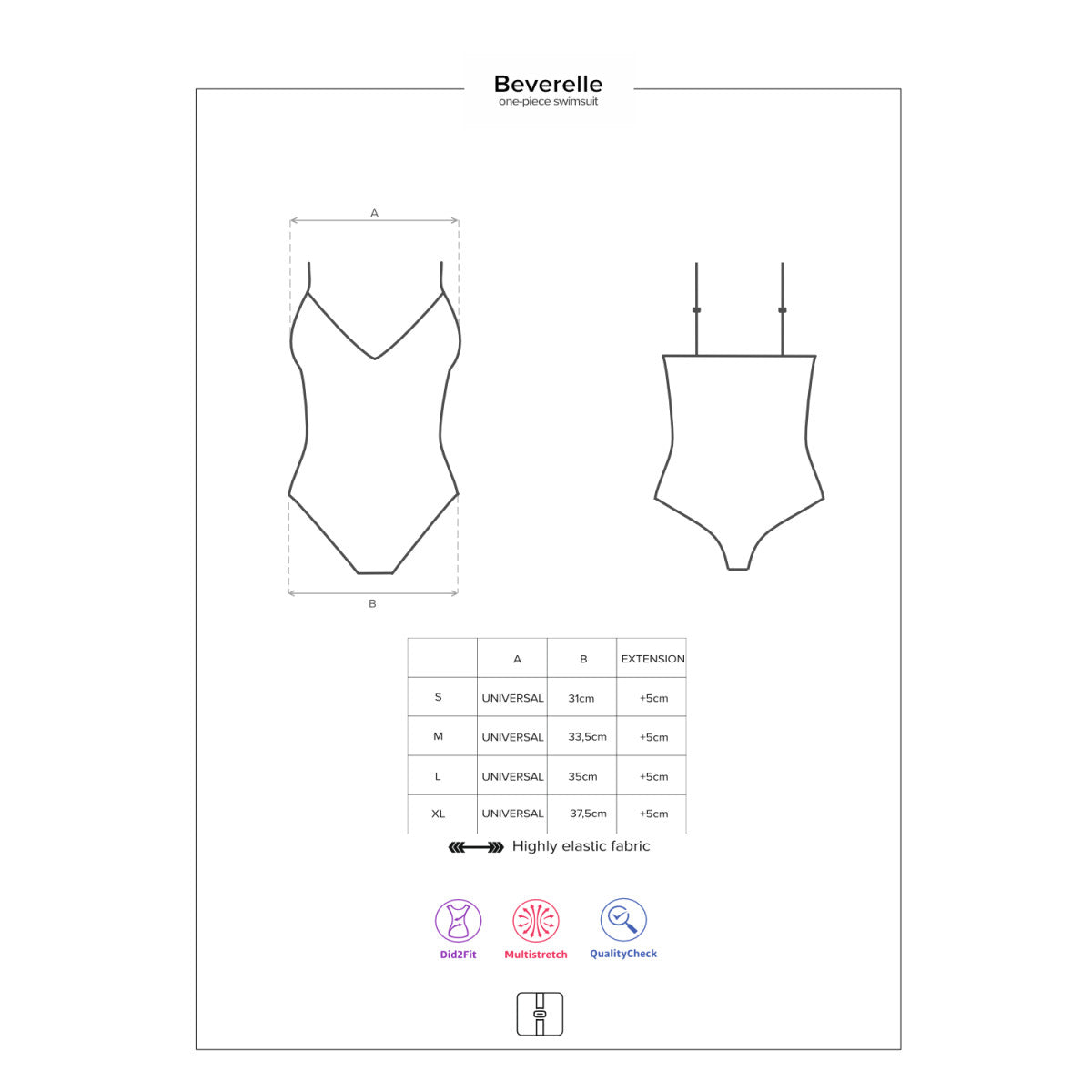 OB Beverelle swimsuit black