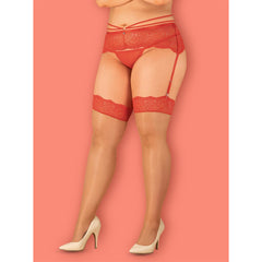 OB Blossmina stockings red